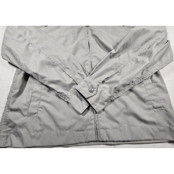 VTG Quicksilver Windbreaker Jacket Men’s XXL Brown Lightweight Full Zip 09/2012 - Picture 3 of 16